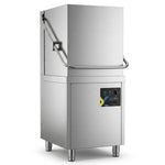 Commercial Dishwasher 1000 Plates/Hour 500x500mm Basket Drain Pump Detergent Pump Rinse Aid Pump 650x740x1540mm 380-400V - WZ100DRDP