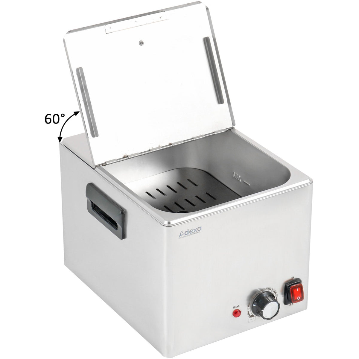 Commercial Hot dog Warmer 8 litres 800W - XDESW8