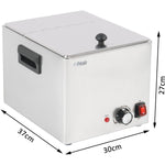 Commercial Hot dog Warmer 8 litres 800W - XDESW8
