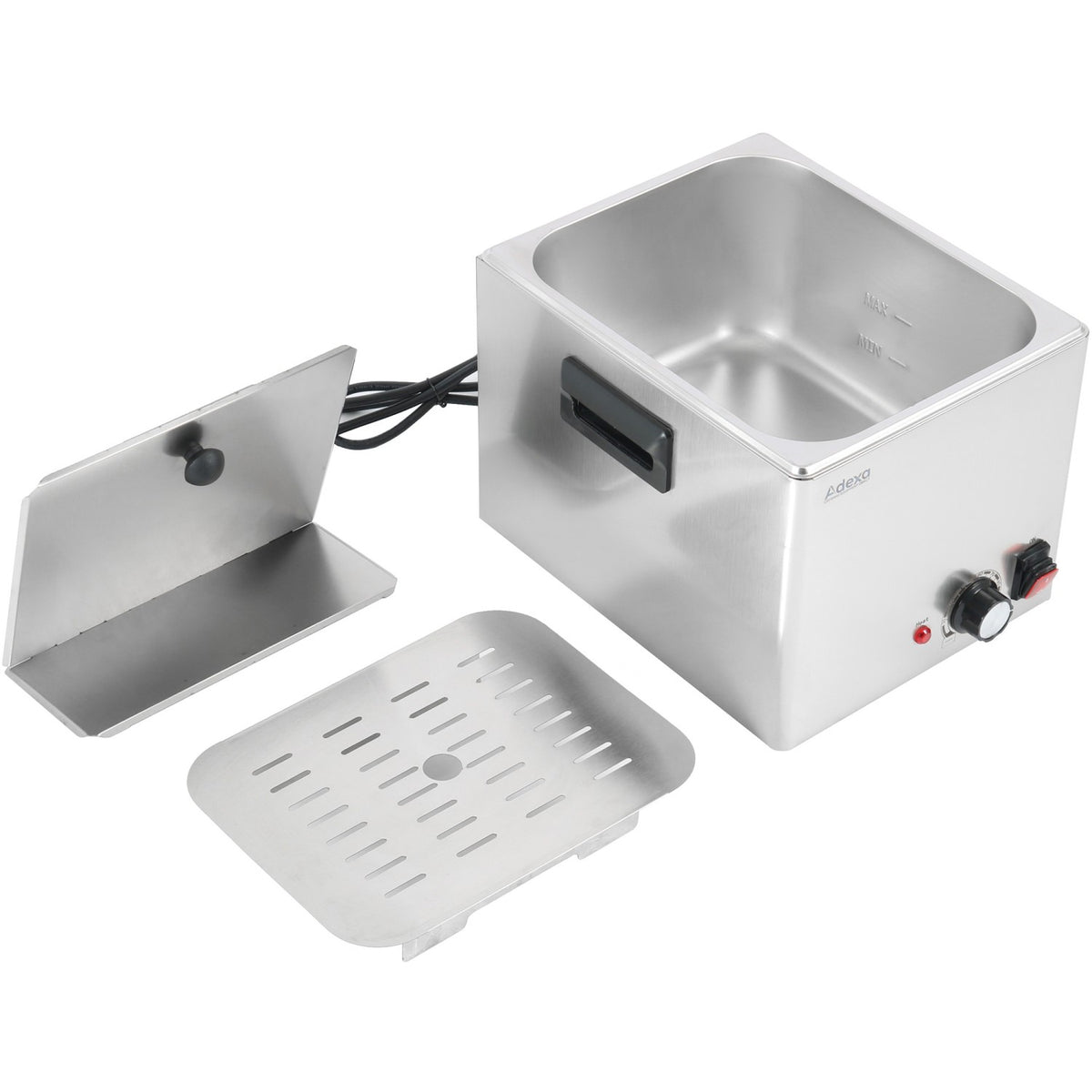Commercial Hot dog Warmer 8 litres 800W - XDESW8