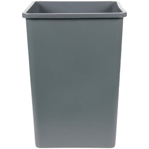 Commercial Open Top Waste Bin 130L Grey LDPE 495 x 495 x 702mm - XDL130BGREY
