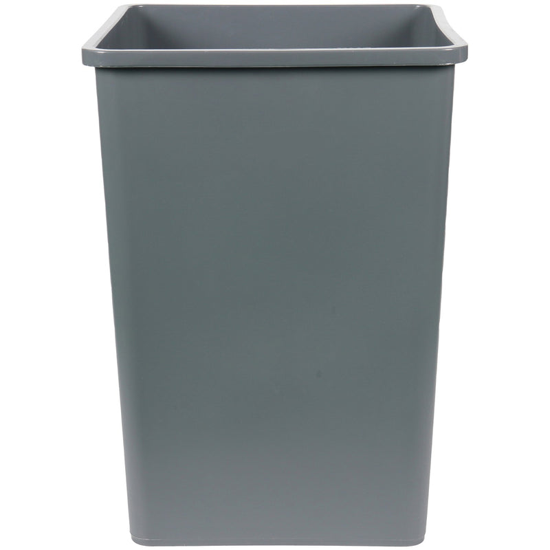 Commercial Open Top Waste Bin 130L Grey LDPE 495 x 495 x 702mm - XDL130BGREY