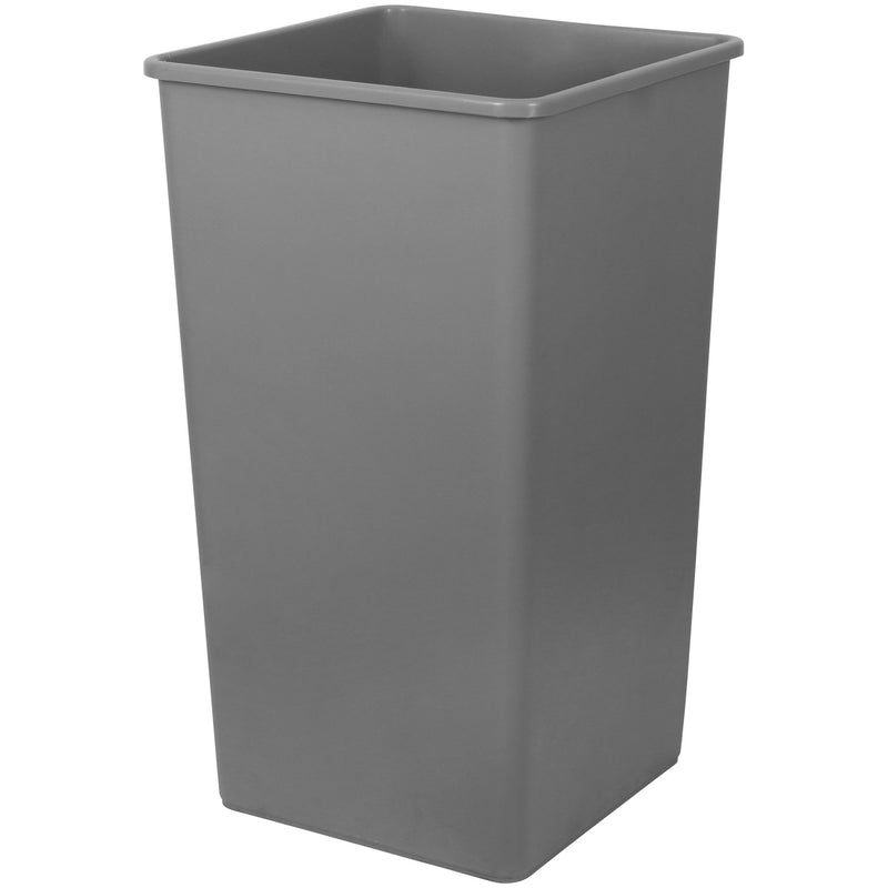 Commercial Open Top Waste Bin 180L Grey LDPE 495 x 495 x 867mm - XDL180BGREY