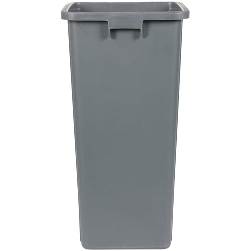 Commercial Open Top Waste Bin 90L Grey LDPE 405 x 400 x 784mm - XDL90BGREY