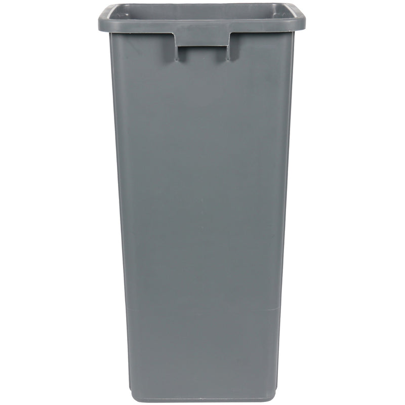 Commercial Open Top Waste Bin 90L Grey LDPE 405 x 400 x 784mm - XDL90BGREY