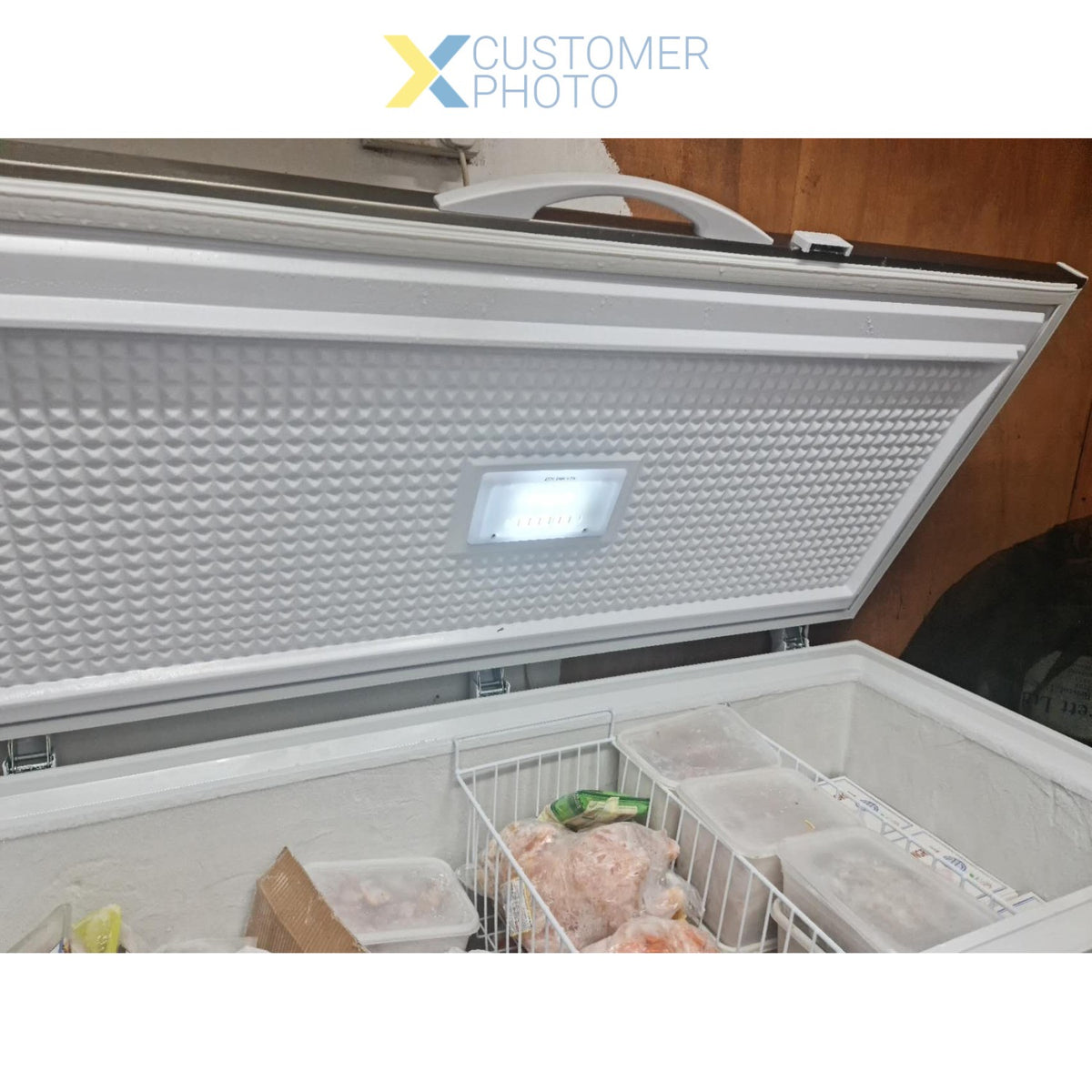 Chest freezer Stainless steel lid 512 litres - XF512JA