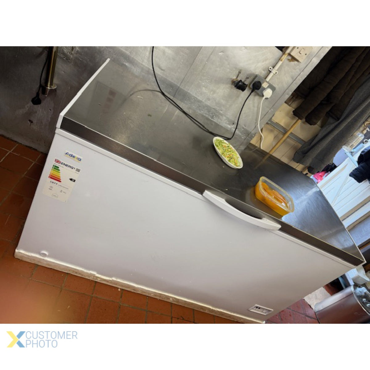 Chest freezer Stainless steel lid 512 litres - XF512JA