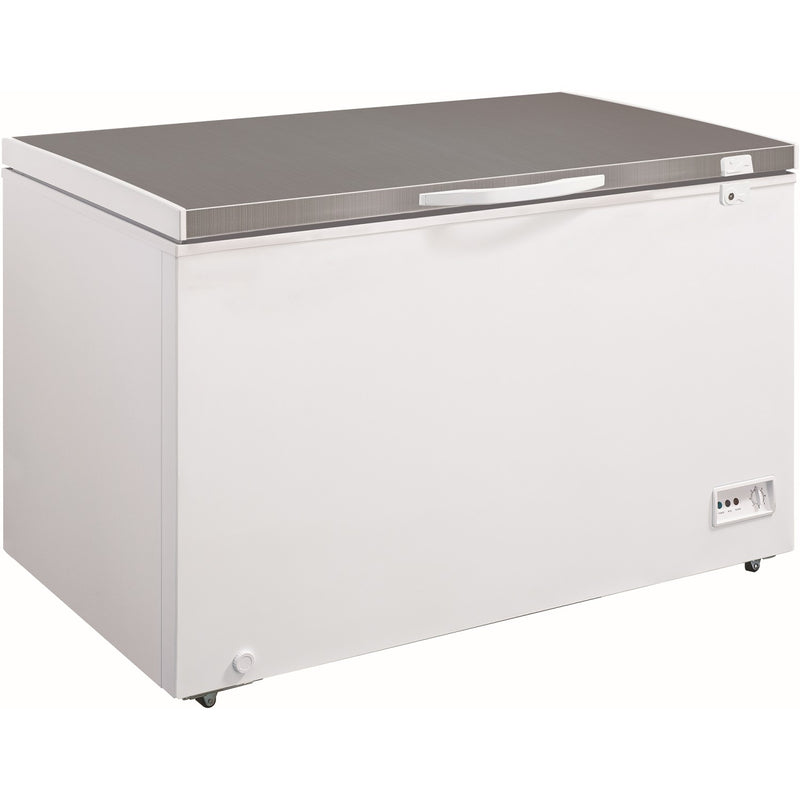 Chest freezer Solid Stainless steel lid 282 litres - XF302JA