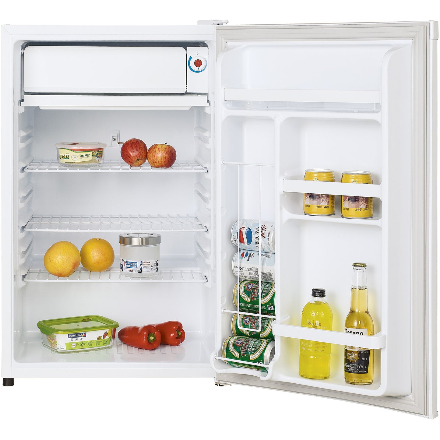 Fridge with Freezer compartment 122 litres Undercounter White - BC122