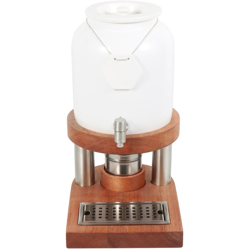 Commercial Hot and Cold Beverage Dispenser 10 litres Wooden Base - YDCMTW