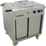 Mobile Bain Marie top Hot Cupboard 750mm - YH2W1