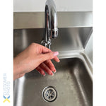 Commercial Hand wash sink Knee control Stainless steel - YLS42
