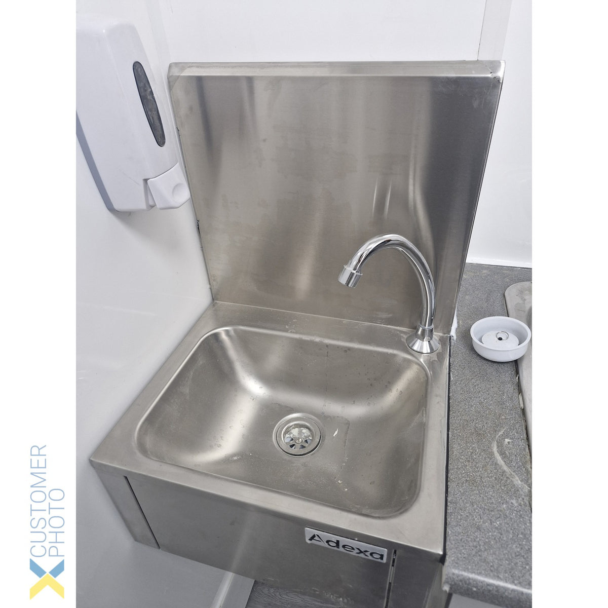 Commercial Hand wash sink Knee control Stainless steel - YLS43