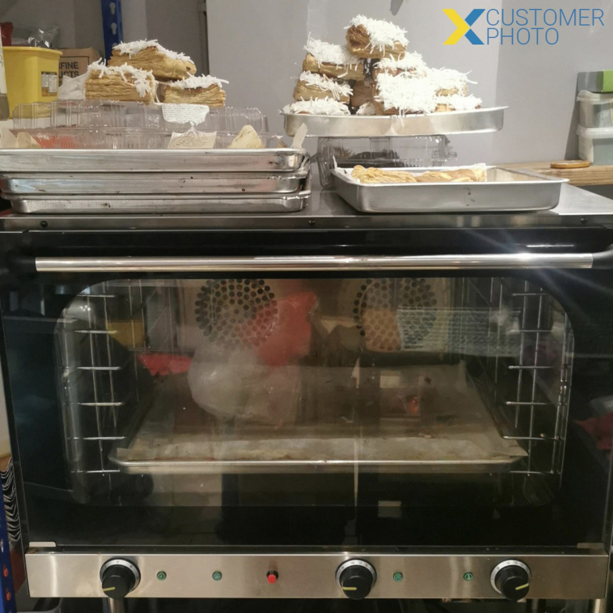 Commercial Electric Combi Steamer with Spray 4 trays 600x400mm - YXD8A
