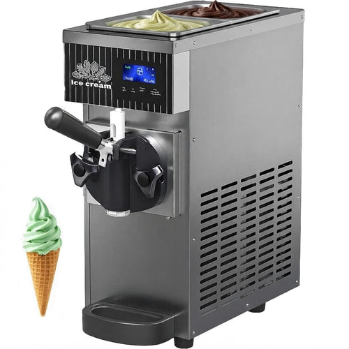 Commercial Standing Soft Serve Ice Cream Machine 5–8L/H 200x500x590mm - ZBBQL68