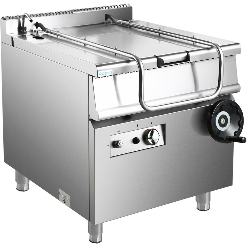 Professional Gas Tilting Bratt pan 80 litres 900mm Depth - ZHRS80