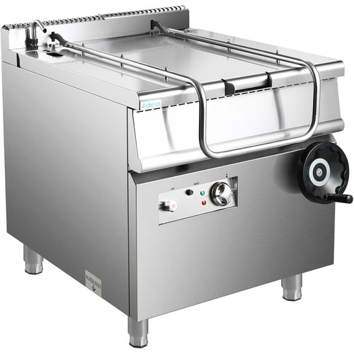 Professional Electric Tilting Bratt pan 60 litres 9kW 750mm Depth - ZHTS60