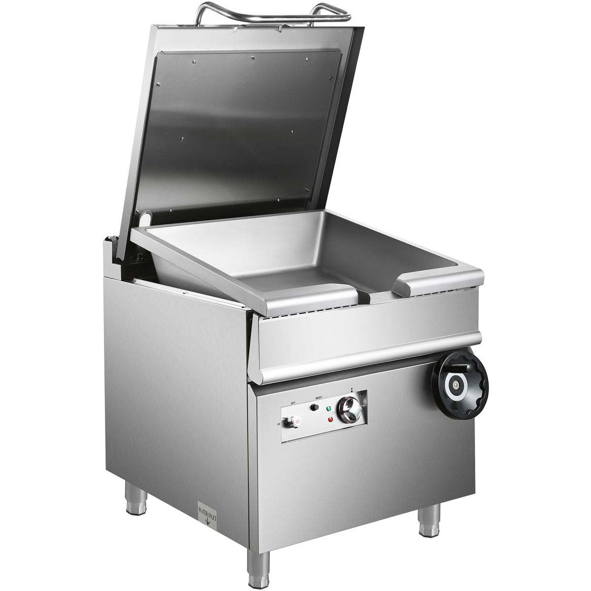 Professional Electric Tilting Bratt pan 60 litres 9kW 750mm Depth - ZHTS60