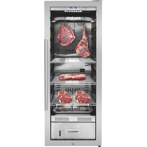 Professional Dry Aging Fridge Meat Maturation Cabinet 172L Stainless Steel 490x575x1285mm - ZSA200N