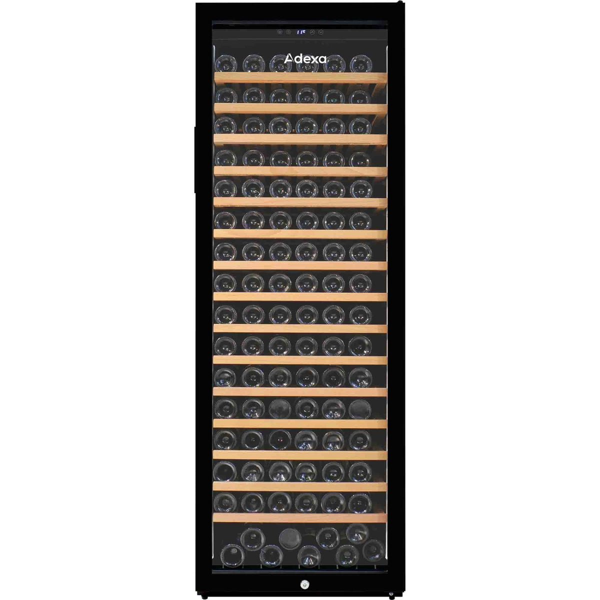 Commercial Wine Cooler 458 Litres 191 Bottles Glass Door 15 Shelves 598x701x1772mm - ZSA459