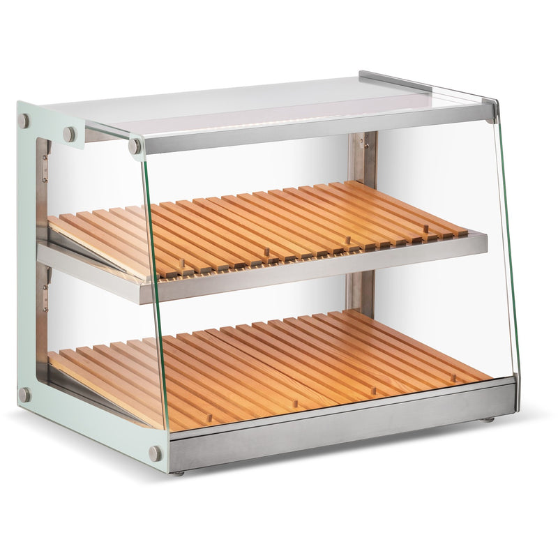 Commercial Countertop Display Cabinet 150 Litres Stainless Steel 988x457x516mm - ZW150XSS