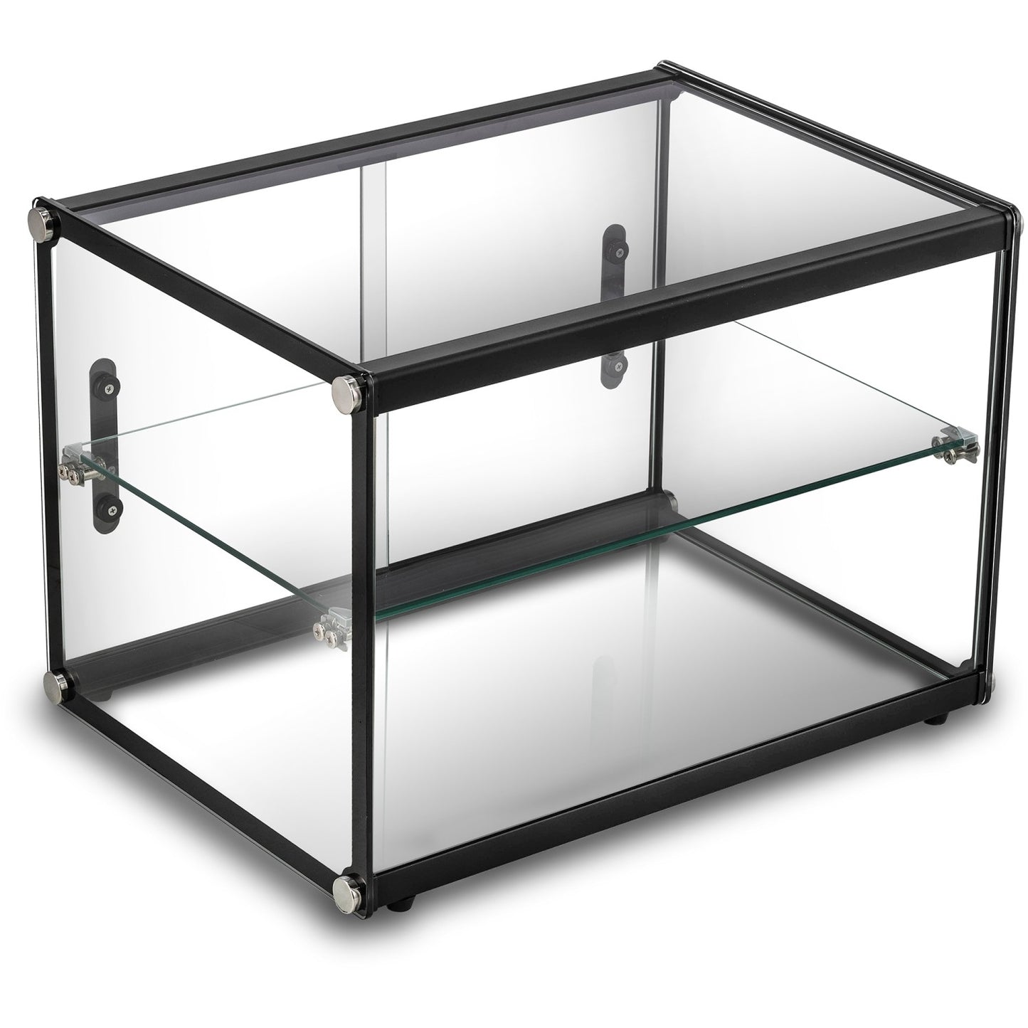 Neutral Display Case 550x398x381mm Black Frame - ZW65SS