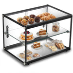 Neutral Display Case 550x398x381mm Black Frame - ZW65SS