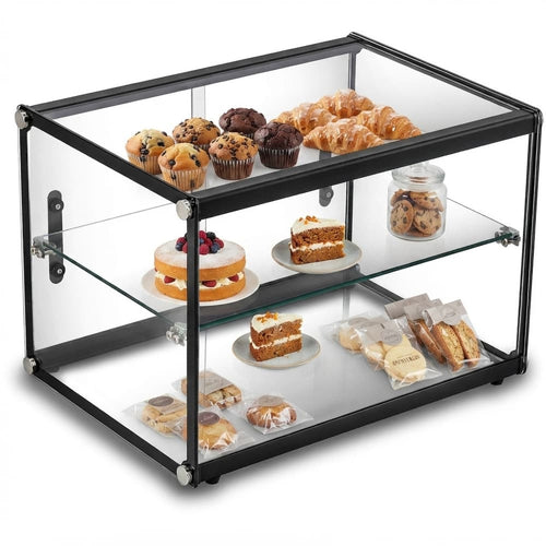 Neutral Display Case 550x398x381mm Black Frame - ZW65SS