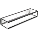 Neutral Display Case Black 1200x330x200mm - ZW68SS