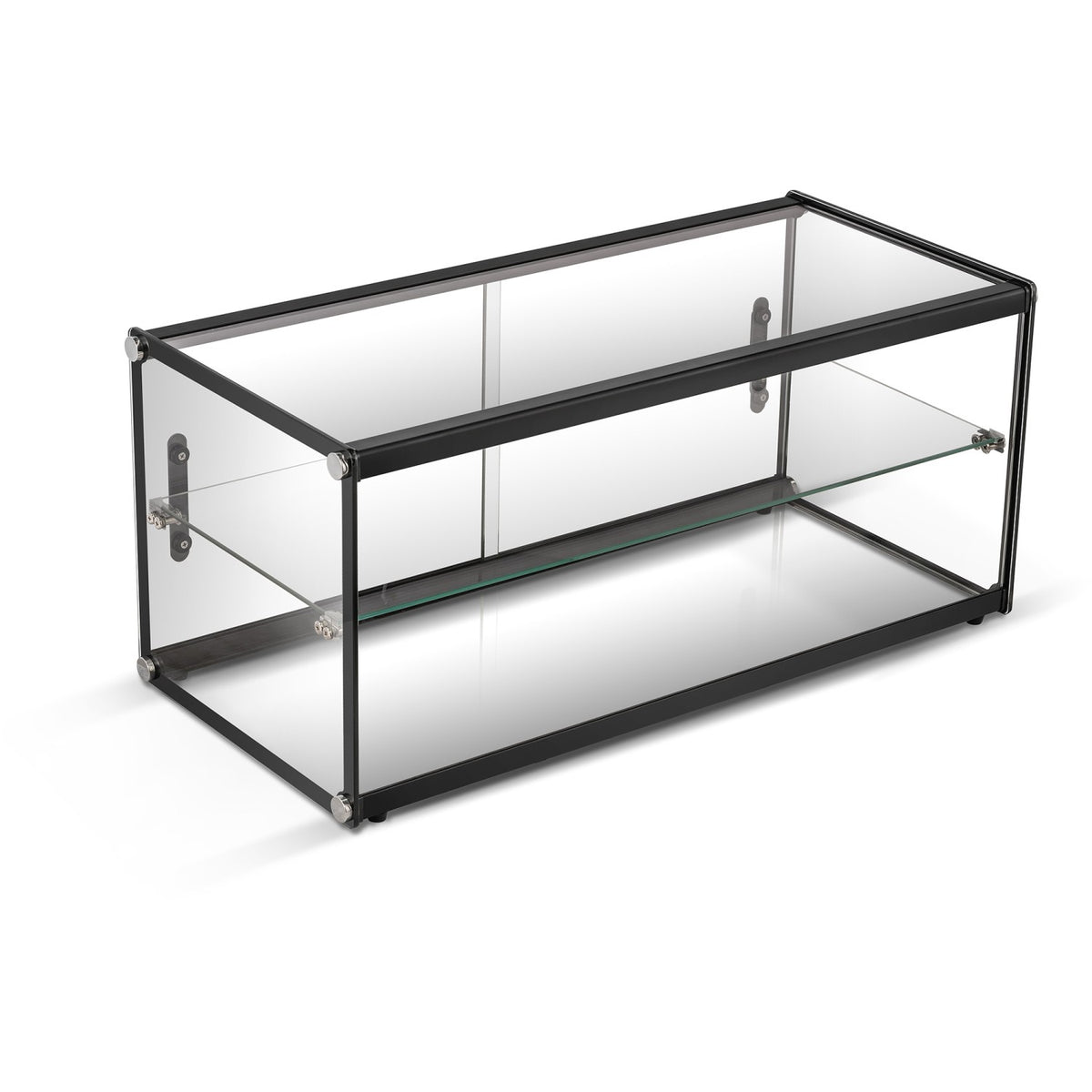 Neutral Display Case Black 827x368x366mm - ZW90