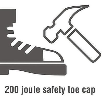Slipbuster Safety Lace Up Black 37 - A844-37