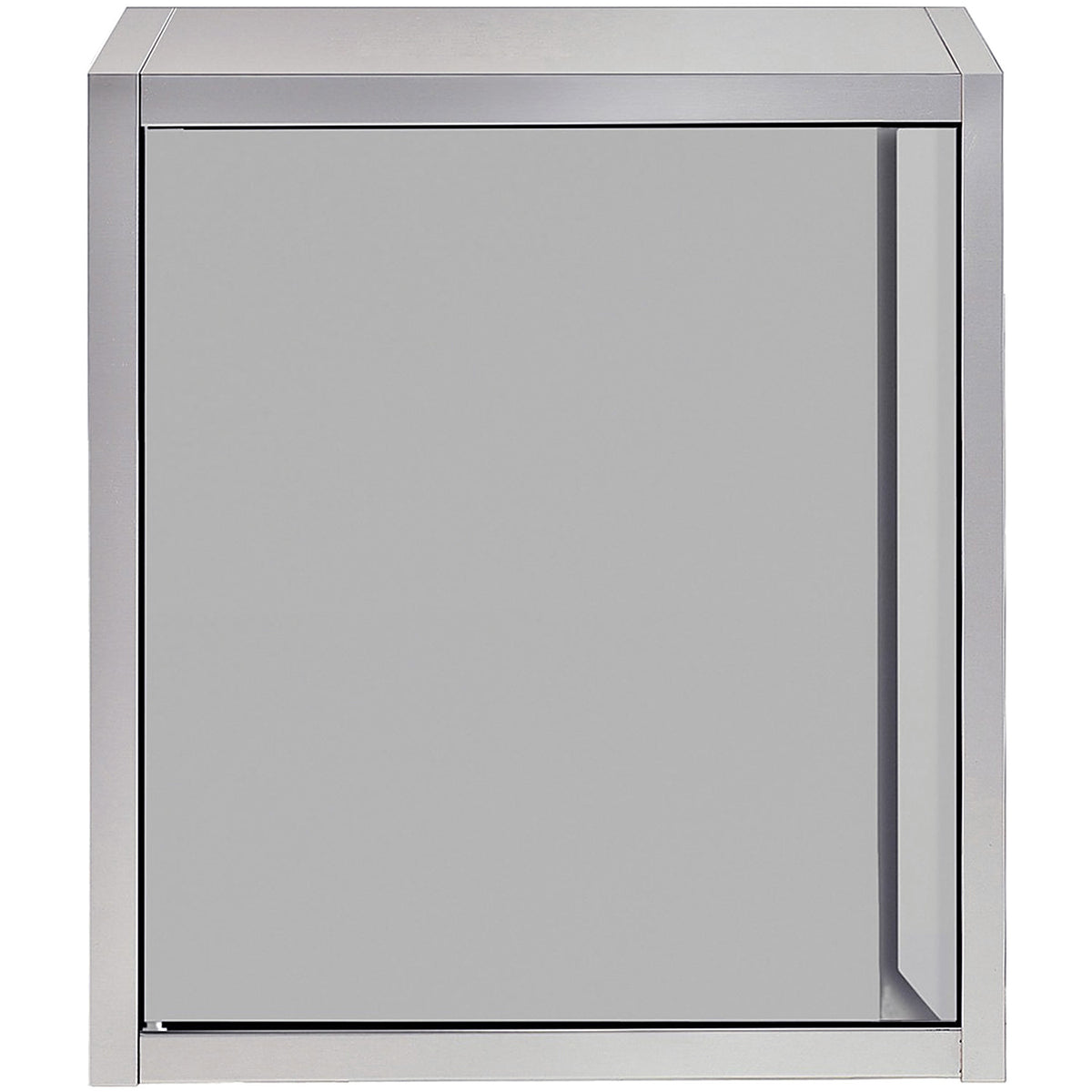 Wall cabinet 1 hinged door Stainless steel Width 600mm Depth 400mm - THWSR64