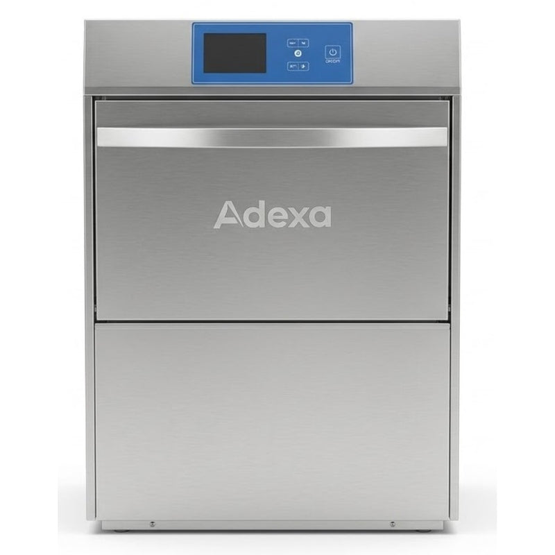Commercial Undercounter Dishwasher with 500mm Basket 220V with Drain, Detergent & Rinse Pump - DAVS106