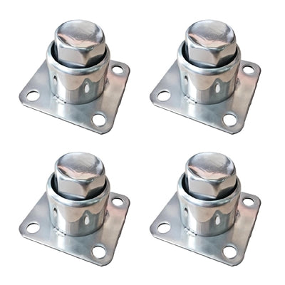 Polar U-Series Deli Display Adjustable Feet (4 Pack) - AJ693
