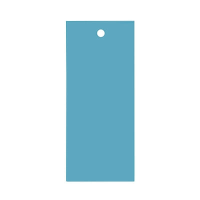 Bolero Seaside Blue Powder Coated Steel Swatch - AJ825