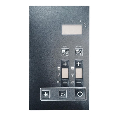 Polar G-Series Slush Machine Control Panel Sticker - AK656