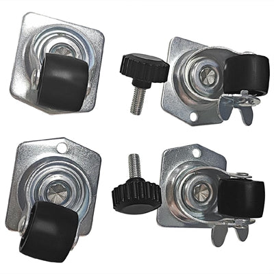 Polar Castors and Adjustable Feet (Set of 6) - AK836