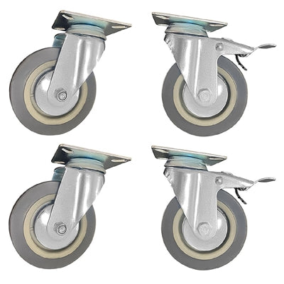 Buffalo Induction Hob Standard & Braked Castors (Set of 4) - AN890