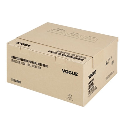 Vogue Embossed Vacuum Twin Pack Rolls 200mm & 300mm x 30m - AP909