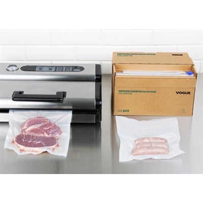 Vogue Compostable Vacuum Pack Roll 200mm x 30m - AT477