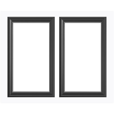 Polar G-Series Display Fridge Complete Glass Door Assembly (2 Pack) - AU786