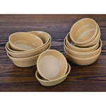Olympia Stoneware Round Pie Bowls 156mm (6 Pack) - C027