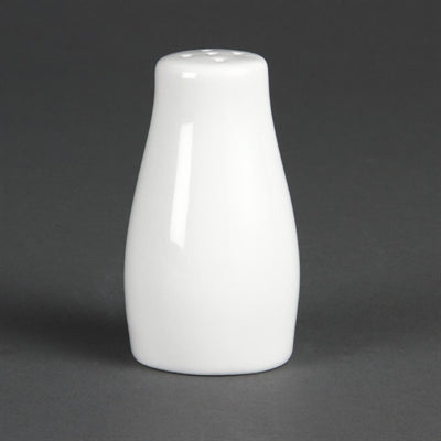 Olympia Whiteware Pepper Shakers 90mm (12 Pack) - C214