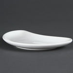 Olympia Whiteware Crescent Salad Plates 200mm (12 Pack) - C231