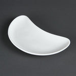 Olympia Whiteware Crescent Salad Plates 200mm (12 Pack) - C231