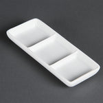 Olympia Whiteware 3 Section Dishes (12 Pack) - C336