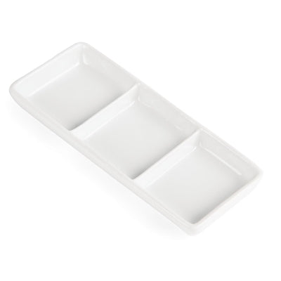Olympia Whiteware 3 Section Dishes (12 Pack) - C336