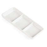Olympia Whiteware 3 Section Dishes (12 Pack) - C336