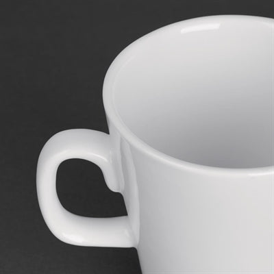 Olympia Whiteware Latte Mugs 310ml (12 Pack) - C359