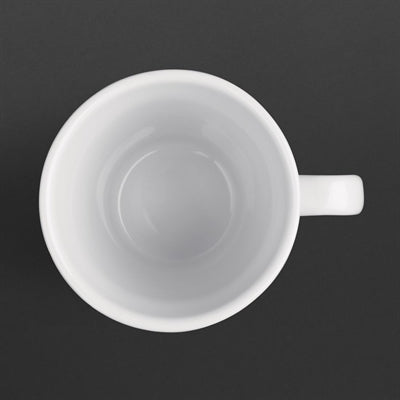 Olympia Whiteware Latte Mugs 310ml (12 Pack) - C359